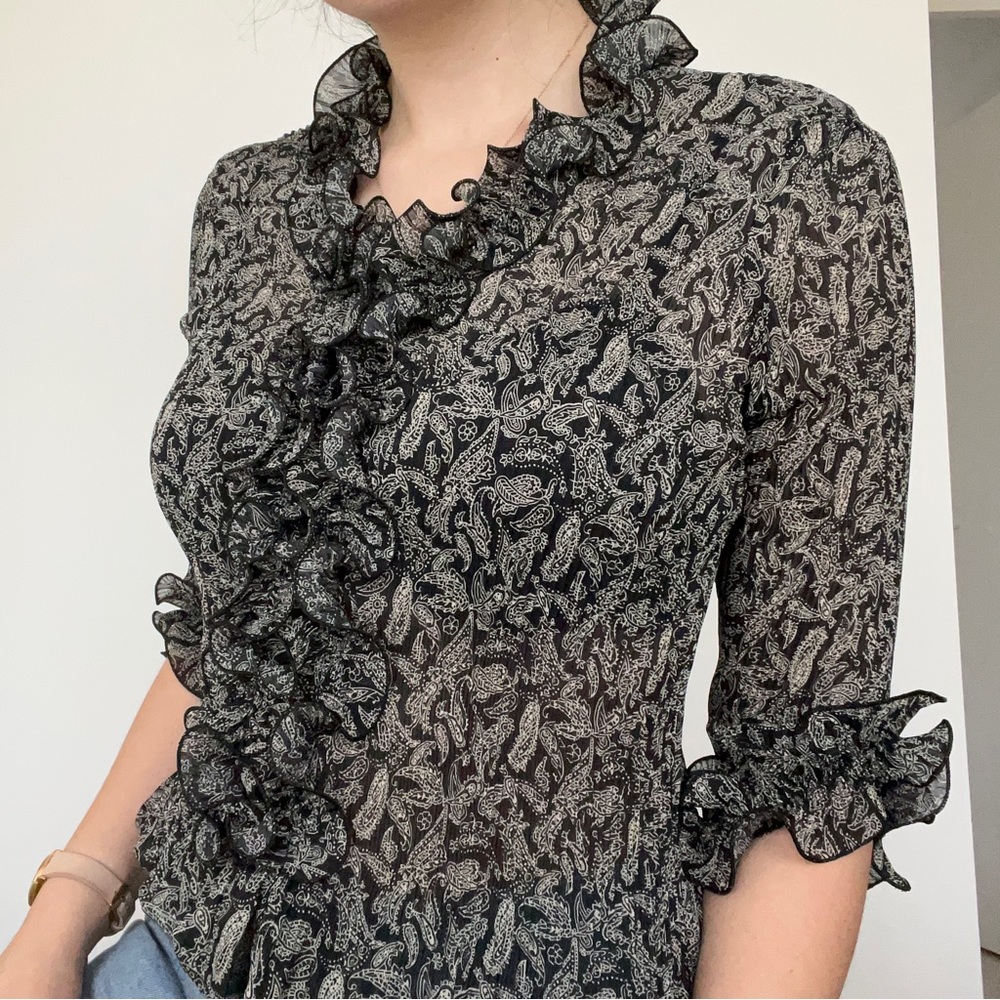 Exclusive Bee Australia Vintage Blouse Size 10 - Picture 2 of 7